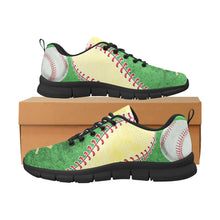 Load image into Gallery viewer, Baseball Sneakers Green and Yellow