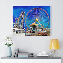 Load image into Gallery viewer, Oil Painting Wall Art Print Sunset Wildwood New Jersey