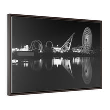 Load image into Gallery viewer, Black and White Photography Wall Art Print WIldwood NJ Beach Skyline