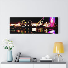 Load image into Gallery viewer, Watercolor Painting Wall Art Print Wildwood NJ Beach Skyline