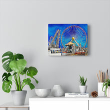 Load image into Gallery viewer, Oil Painting Wall Art Print Sunset Wildwood New Jersey