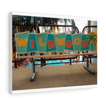 Load image into Gallery viewer, Canvas Print Wildwood Jersey Shore Morey's Piers Amusement Park