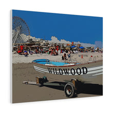 Load image into Gallery viewer, Cartoon Art Wall Decor Art Paint Beach Painting Carnival Decor Jersey shore