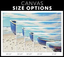 Load image into Gallery viewer, Wildwood Crest Lifeguard Boat Watercolor Painting Wall Art Large