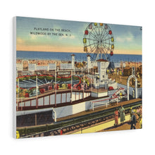 Load image into Gallery viewer, Old WIldwood Ferris Wheel Home Decor Wall Art Print Canvas