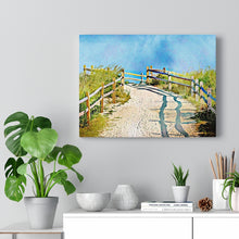 Load image into Gallery viewer, Oil Painting Wall Art Print Beach Path Cape May