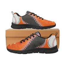 Load image into Gallery viewer, Baltimore Sneakers Black & Orange