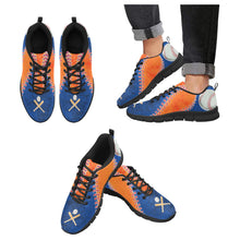 Load image into Gallery viewer, New York Sneakers Blue & Orange