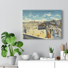 Load image into Gallery viewer, WIldwood NJ Beach Home Decor Wall Art Print Canvas
