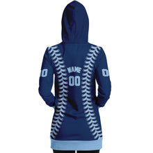 Load image into Gallery viewer, Tampa Bay Personalized Long Hoodie Navy