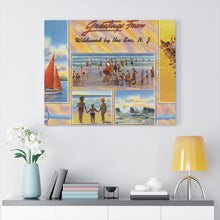 Load image into Gallery viewer, Old Beach Wildwood By The Sea Home Decor Wall Art Print Canvas