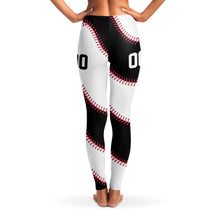 Load image into Gallery viewer, Personalized Leggings Black & White