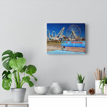 Load image into Gallery viewer, Gouache Digital Art painting Wall Art Print Wildwood NJ Skyline