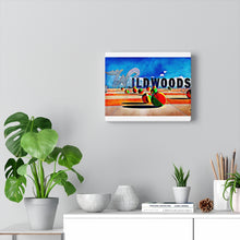 Load image into Gallery viewer, Wildwood NJ Crest Sign Oil Painting Wall Art Print