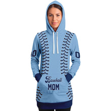 Load image into Gallery viewer, Tampa Bay Personalized Long Hoodie Light Blue