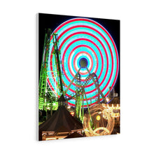 Load image into Gallery viewer, Watercolor Painting Wall Art Print WIldwood NJ Ferris wheel