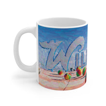 Load image into Gallery viewer, Artistic Painting Wildwood NJ Coffee Or Tea Mug 11oz