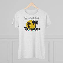 Load image into Gallery viewer, Wildwood NJ Beach Palm Tree Women's Triblend Tee