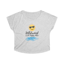 Load image into Gallery viewer, Wildwood is our Happy Place Women's Tri-Blend Dolman
