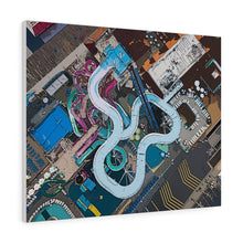 Load image into Gallery viewer, Cartoon Art Wall Decor Art Paint Beach Painting Water Park