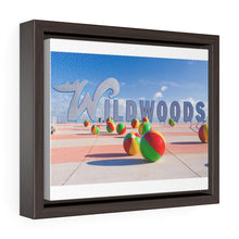 Load image into Gallery viewer, Canvas Print Wildwood Crest Wildwoods Sign Beach balls Jersey Shore