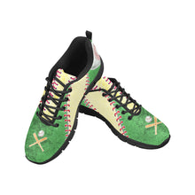Load image into Gallery viewer, Baseball Sneakers Green and Yellow