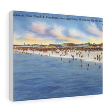 Load image into Gallery viewer, Wildwood By The Sea Wildwood Crest Beach Home Decor Wall Art Print Canvas