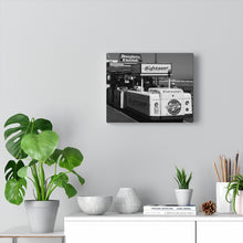 Load image into Gallery viewer, Black and White Photography Wall Art Print WIldwood Boardwalk Tramcar