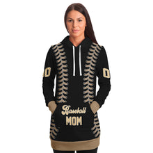 Load image into Gallery viewer, San Francisco Personalized Long Hoodie Black & Brown