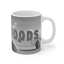 Load image into Gallery viewer, Black and White Wildwood NJ Coffee Or Tea Mug 11oz