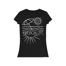 Load image into Gallery viewer, Women's Jersey Short Sleeve V-Neck Tee