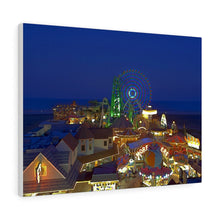 Load image into Gallery viewer, Watercolor Painting Wall Art Print Wildwood Crest Skyline Beach