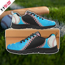 Load image into Gallery viewer, Miami Sneakers Black & Blue