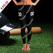 Load image into Gallery viewer, Personalized Leggings Black