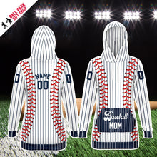 Load image into Gallery viewer, New York Personalized Long Hoodie White