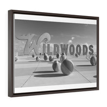 Load image into Gallery viewer, Wildwood NJ Crest  Sign Black and White Photography Wall Art Print
