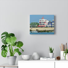 Load image into Gallery viewer, Watercolor Painting Wall Art Print Cape May Beach
