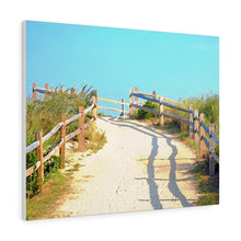 Load image into Gallery viewer, Watercolor Painting Wall Art Print Beach Path Cape May
