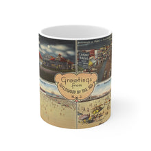 Load image into Gallery viewer, Vintage Wildwood NJ Postcard Coffee Or Tea Mug

