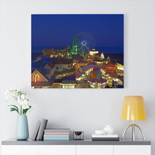 Load image into Gallery viewer, Watercolor Painting Wall Art Print Wildwood Crest Skyline Beach
