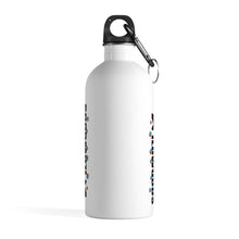 Load image into Gallery viewer, The famous Wildwood is sign featuring beach balls Stainless Steel Water Bottle
