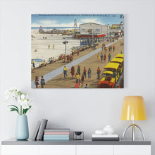 Load image into Gallery viewer, Wildwood Boardwalk Tramcar Home Decor Wall Art Print Canvas
