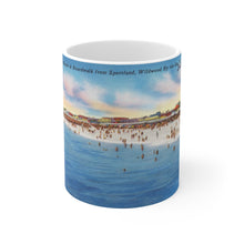 Load image into Gallery viewer, Vintage Wildwood by the Sea Postcard coffee or tea Mug
