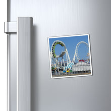 Load image into Gallery viewer, Wildwood NJ Refrigerator Magnet Morey&#39;s Pier roller coaster Souvenir
