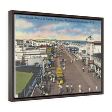 Load image into Gallery viewer, Wildwood NJ Boardwalk Postcard Home Decor Wall Art Print Canvas
