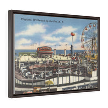 Load image into Gallery viewer, Old Playland Wildwood Postcard Home Decor Wall Art Print Canvas
