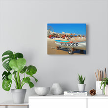 Load image into Gallery viewer, Watercolor Painting Wall Art Print Wildwood Jersey Shore Ocean View
