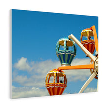 Load image into Gallery viewer, Canvas Print Wildwood Jersey shore Beach Hot Air Baloon
