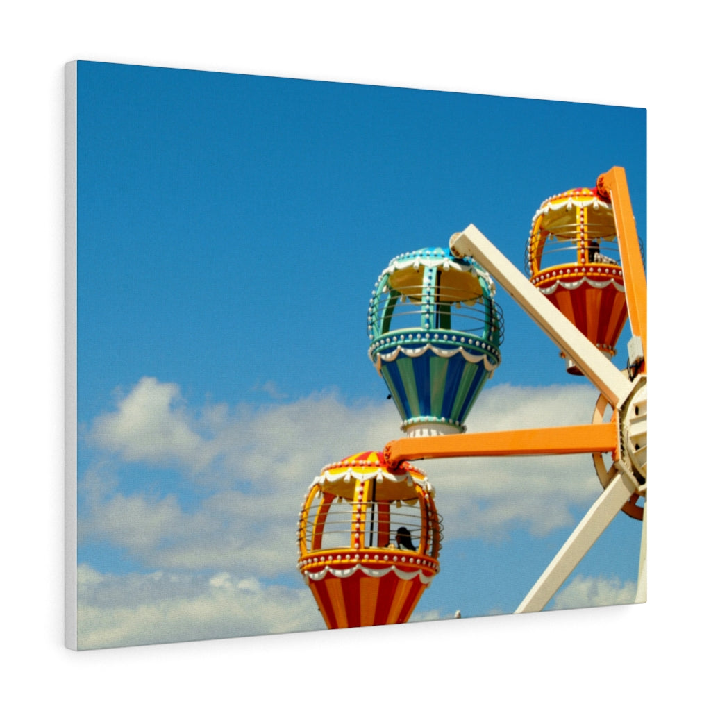 Canvas Print Wildwood Jersey shore Beach Hot Air Baloon