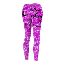 Load image into Gallery viewer, Pink Wildwood Days Women&#39;s Cut &amp; Sew Casual Leggings
